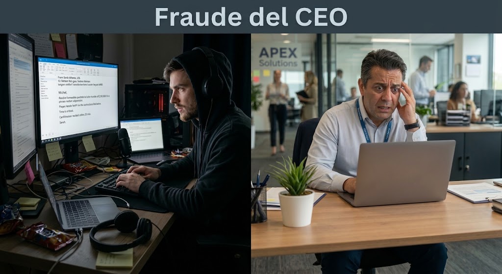 El Fraude del CEO en Octubre del 2026: El agujero en la cuenta corriente de tu empresa 1 fraude ceo